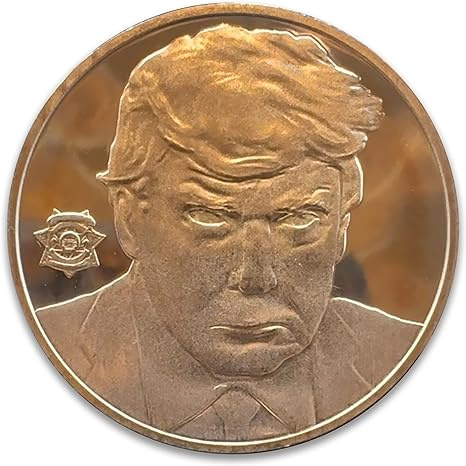 Trump Fahndungsfoto 1 Unze Kupfer