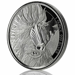 Kamerun: Mandrill 1 oz Silber 2020