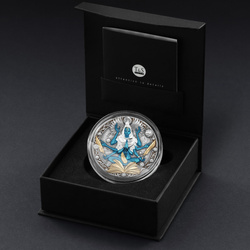 Niue: Cobellian koloriert/vergoldet 2 Unzen Silber 2025 Antiqued Coin