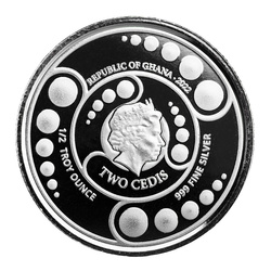 Set Ghana: Alien 4 x 1/2 oz Plata 2022