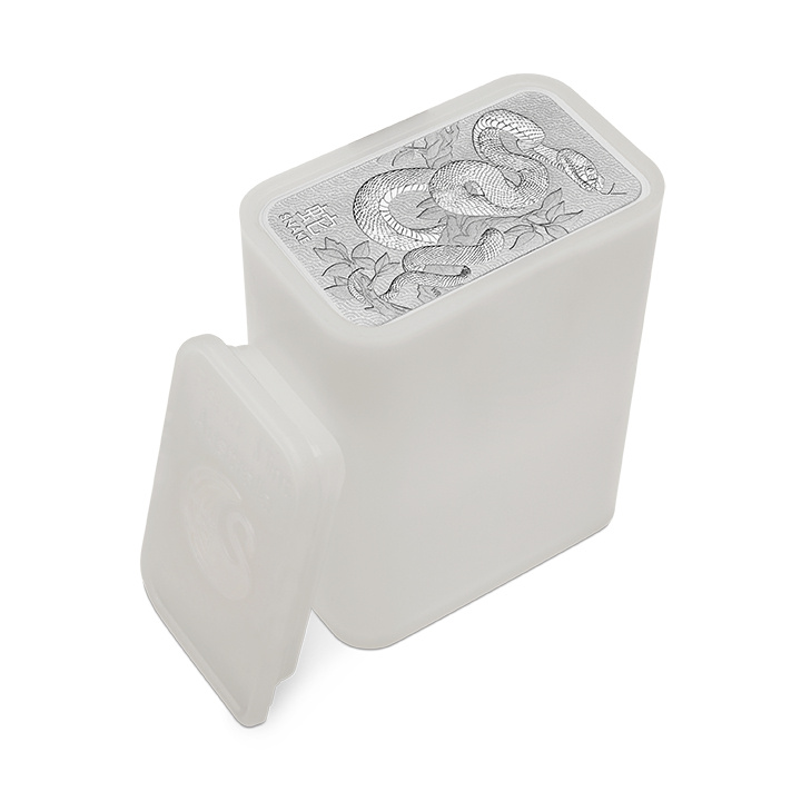 The Perth Mint Lunar Year of the Snake 1 oz Silver Bar