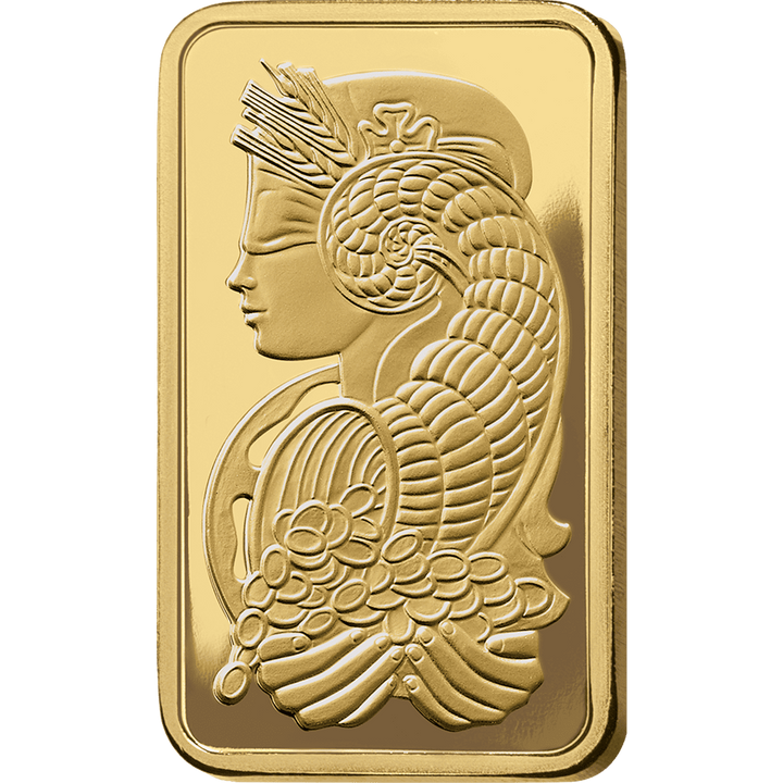 Златно кюлче PAMP Lady Fortuna Veriscan 1/2 унция злато