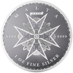 Malta: Maltese Cross 1 oz Silver 2024