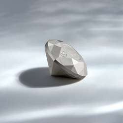 Canada: Heart Diamond $50 Srebro 2025 Shaped Matte Proof Coin