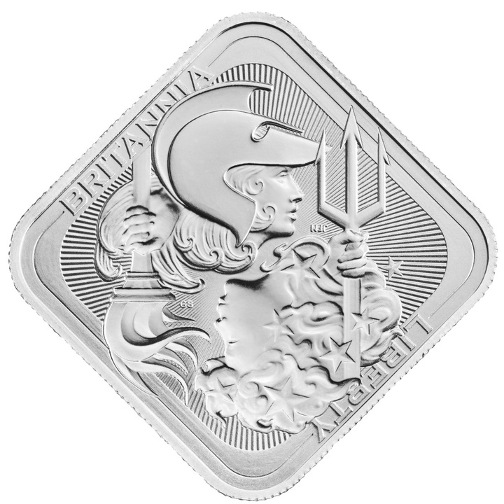 Sztabka The Royal Mint - Britannia and Liberty 1 uncja Srebra