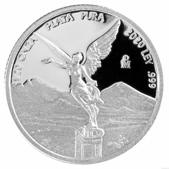 Mexican Libertad 1/20 uncji Srebra 2020 Proof