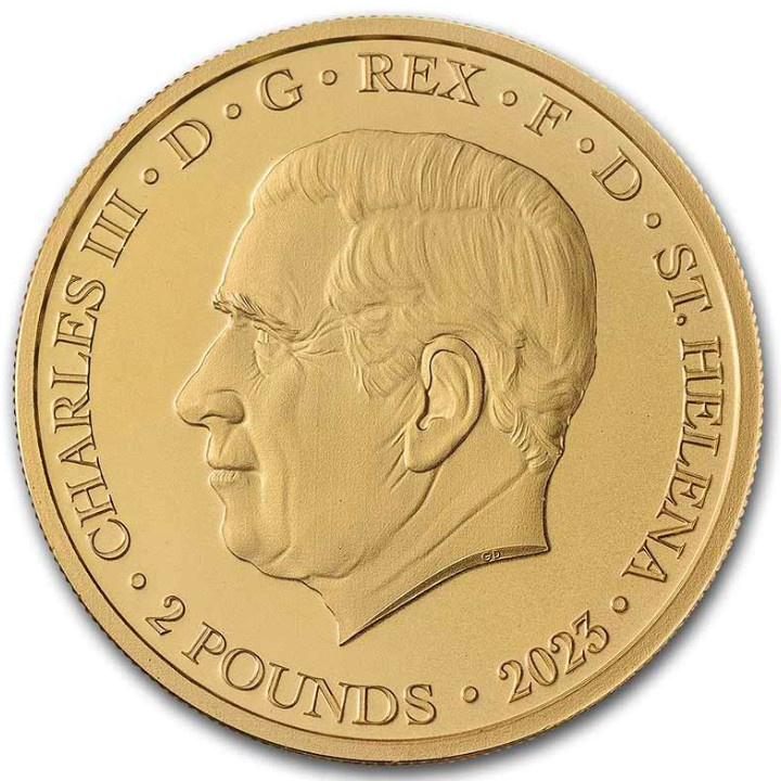 St Helena: Goddesses - Eos and the Horses 1/4 oz Gold 2023