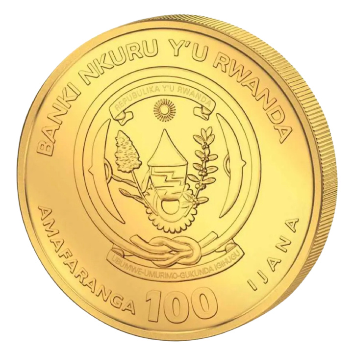 Ruanda: Lunar – Jahr des Pferdes 1 Unze Gold 2026