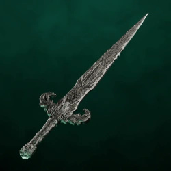 Medalie de argint Laevateinn (Loki's Sword) 1 oz Silver 2026 Ultra High Relief Antiqued Shaped