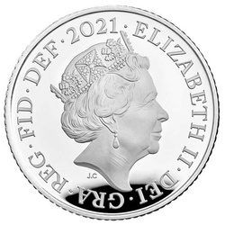 Ensemble de 13 pièces en argent Grande-Bretagne 2021 Proof