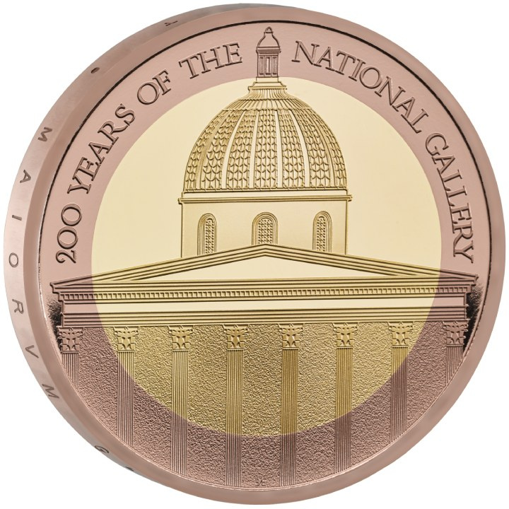 Celebrating 200 Years of the National Gallery £2 Gold 2024 Proof