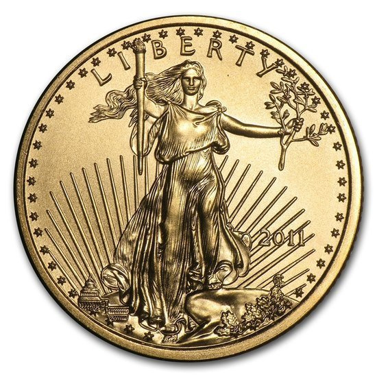 American Eagle 1/4 oz Oro 2011