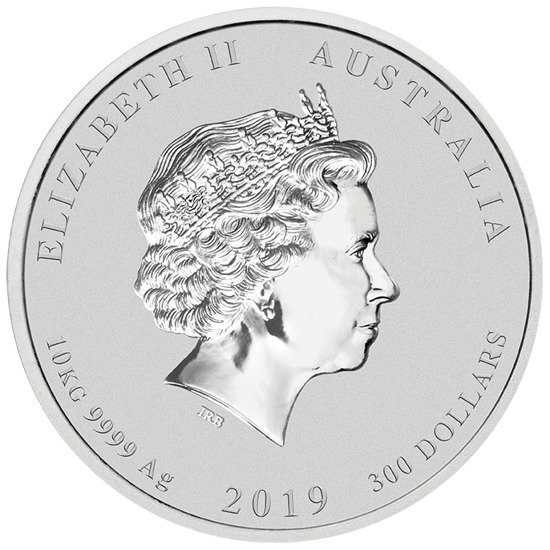 Lunar II: Rok Świni 10 kg Srebra 2019