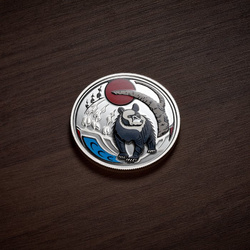 Silver Coin Canada: Clan Animals - Bear Colored $15 2026 Proof