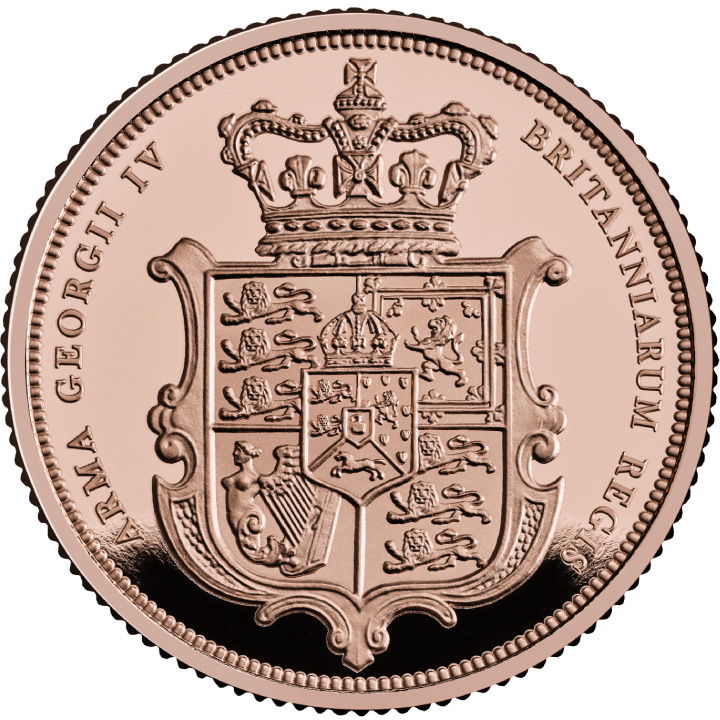 Wielka Brytania: Suweren Zestaw 5 złotych monet 2025 Proof
