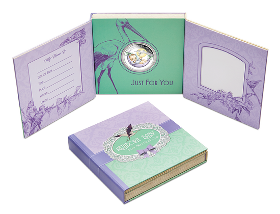 Születés színes 1/2 uncia ezüst 2022 Proof