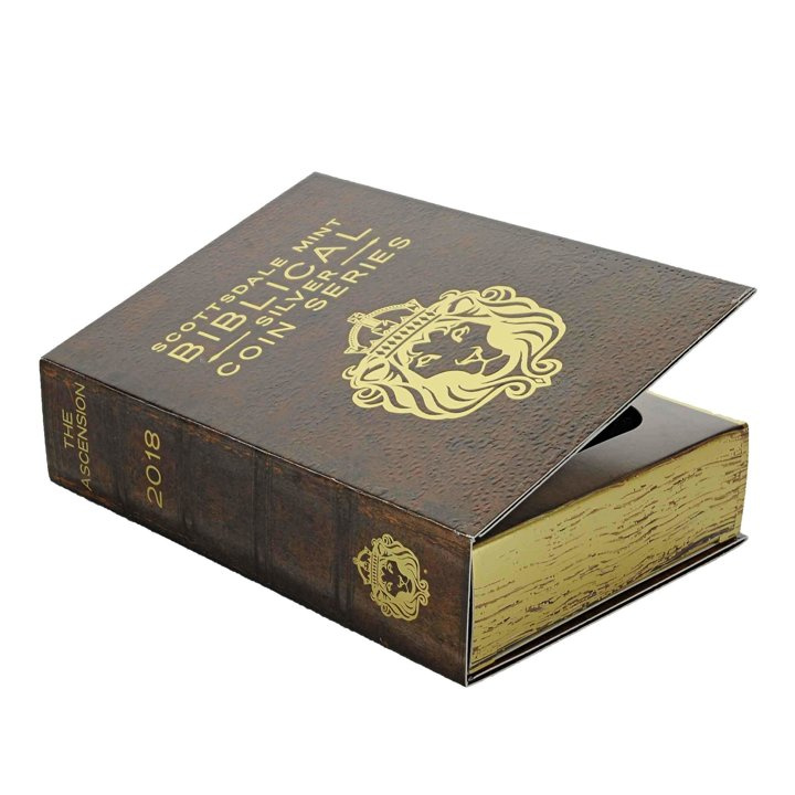 Niue: Biblical - The Ascension 2 uncje Srebra 2018 Proof Antiqued Coin