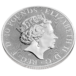 Britannia 10 uncji Srebra 2021