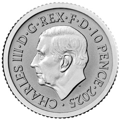 Britannia Four-Coin Silver Set 2025 Reverse Frosted