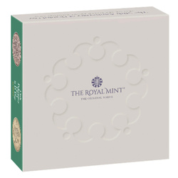 50° anniversario del Decimo Giorno 2021 Proof Piedfort Coin