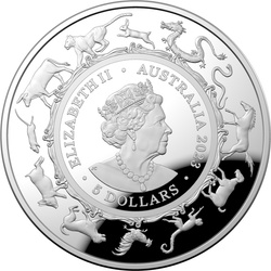 Lunar: Rok Królika 1 uncja Srebra 2023 Proof