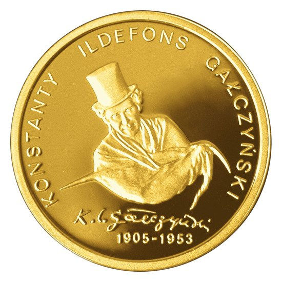 Konstanty Ildefons Gałczyński – 100° anniversario della nascita 200 zł 2005 Proof