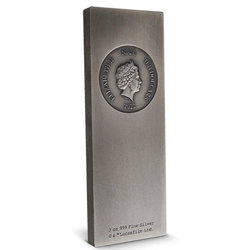 Niue : Star Wars - Han Solo in Carbonite 3 onces d'argent 2022 Antique Finish