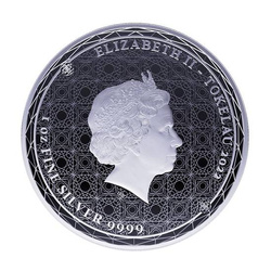 Tokelau: Equilibrium 1 oz Silber 2022 Proof