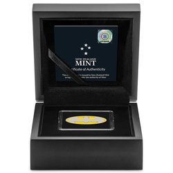 Niue: DC Comics - Batman 'Logo' coloured 1 oz Silber 2021 Proof