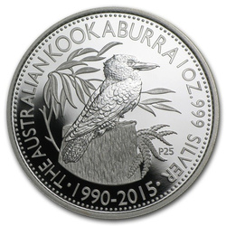 Kookaburra 1 once d'argent 2015 PROOF (WORLD MONEY FAIR) FAIBLE TIRAGE