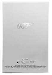 Filmplakát: 007 James Bond – No Time to Die 5 gramm ezüst 2020 (ezüstfólia)