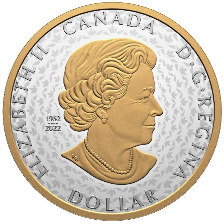 Canada: Peace Dollar gold-plated 1 oz Silver 2024 Proof Ultra High Relief Coin