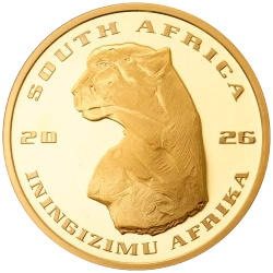 Aranyérme Gepárd 1/4 uncia arany 2026 Proof High Relief