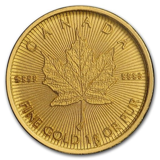 Canadian Maple Leaf25 x 1 gram Gold 2020