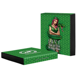 Sztabka Asturmint: The Deadly Seven Sins - Envy kolorowana 2 uncje Srebra 2024 Antique Finish