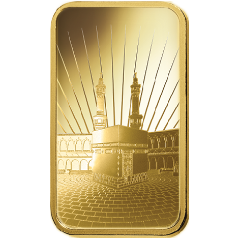 5 gramos Lingote de Oro Pamp Suisse Islam