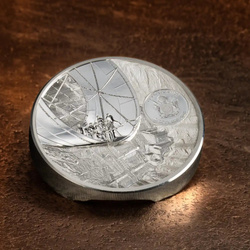 Stříbrná mince Hoover Dam kolorovaná 2 unce Stříbra 2026 Proof Ultra Deep Relief