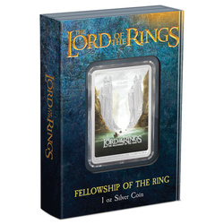 Niue: The Lord of the Rings - The Fellowship of the Ring coloured 1 oz Silber 2022 Proof