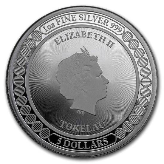 Tokelau: Equilibrium 1 uncja Srebra 2019 Prooflike