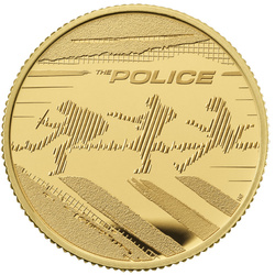 La police 1/4 once d'or 2023 Proof