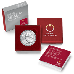 Dosáhnout nebe: Rychleji než zvuk 20 euro 2020 Proof