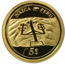 Nazca-Linien 1/25 oz Gold 2006 Proof