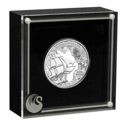 Voyage of Discovery Endeavour 1770-2020 1 uncja Srebra 2020 Proof