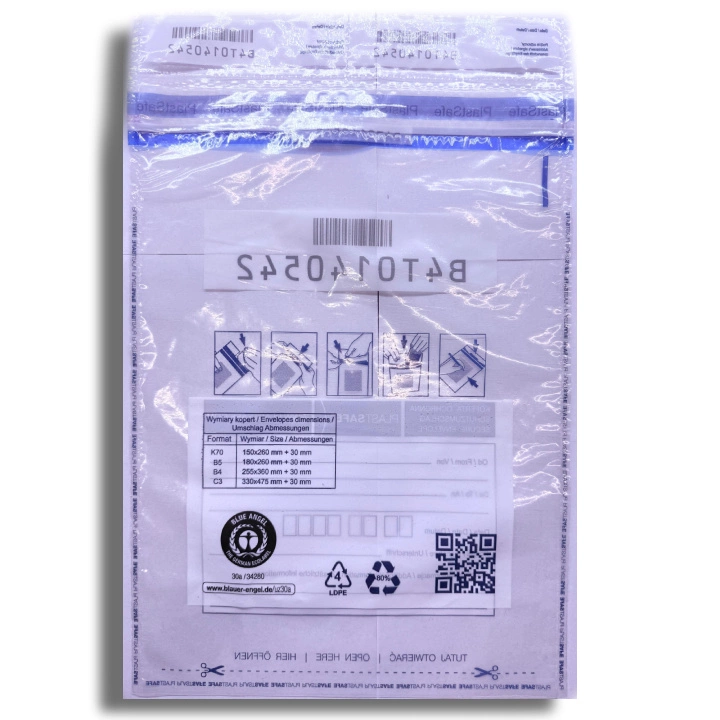 Bank security envelope B4 255x360 mm 1 pc