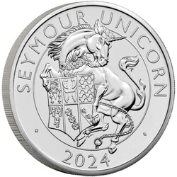 The Royal Tudor Beasts: The Seymour Unicorn Miedzionikiel 2024