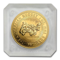 Australian Nugget 1 oz Oro 1987