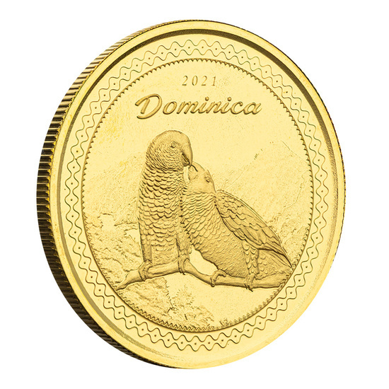 Dominica: Sisserou Parrot 1 oz Gold 2021
