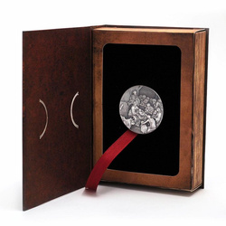 Niue : Biblique - La naissance de Jésus 2 onces d'argent 2016 Proof Antiqued Coin