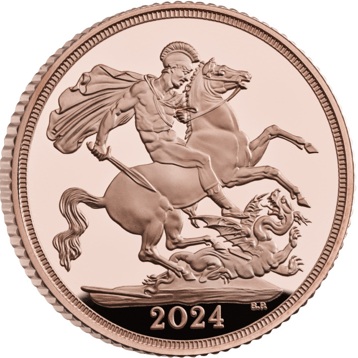 Great Britain: The Sovereign 2024 Three-Coin Gold Proof Set