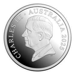 Zestaw 6 monet Premium HM King Charles III Srebro 2025 Proof